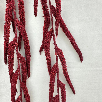 Red Silk Amaranthus Stem RosesHQ.com