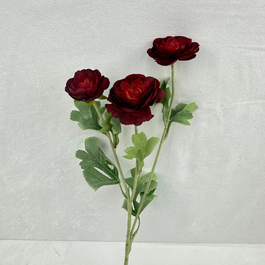 Red Silk Nerine Rose Spray - 3 Heads RosesHQ.com