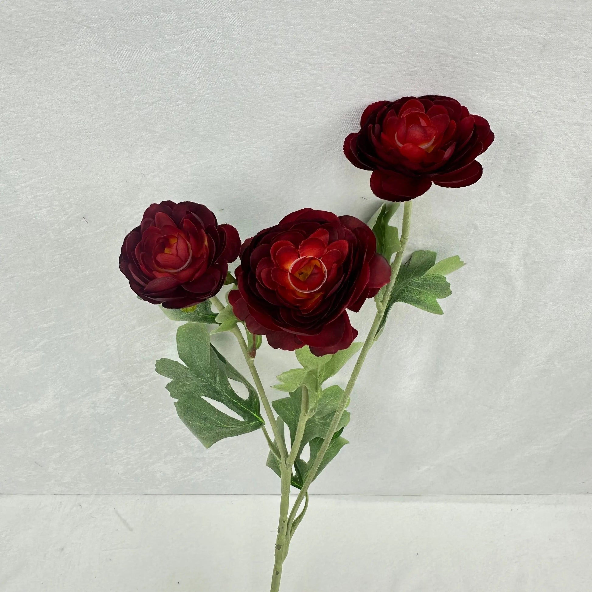 Red Silk Nerine Rose Spray - 3 Heads RosesHQ.com