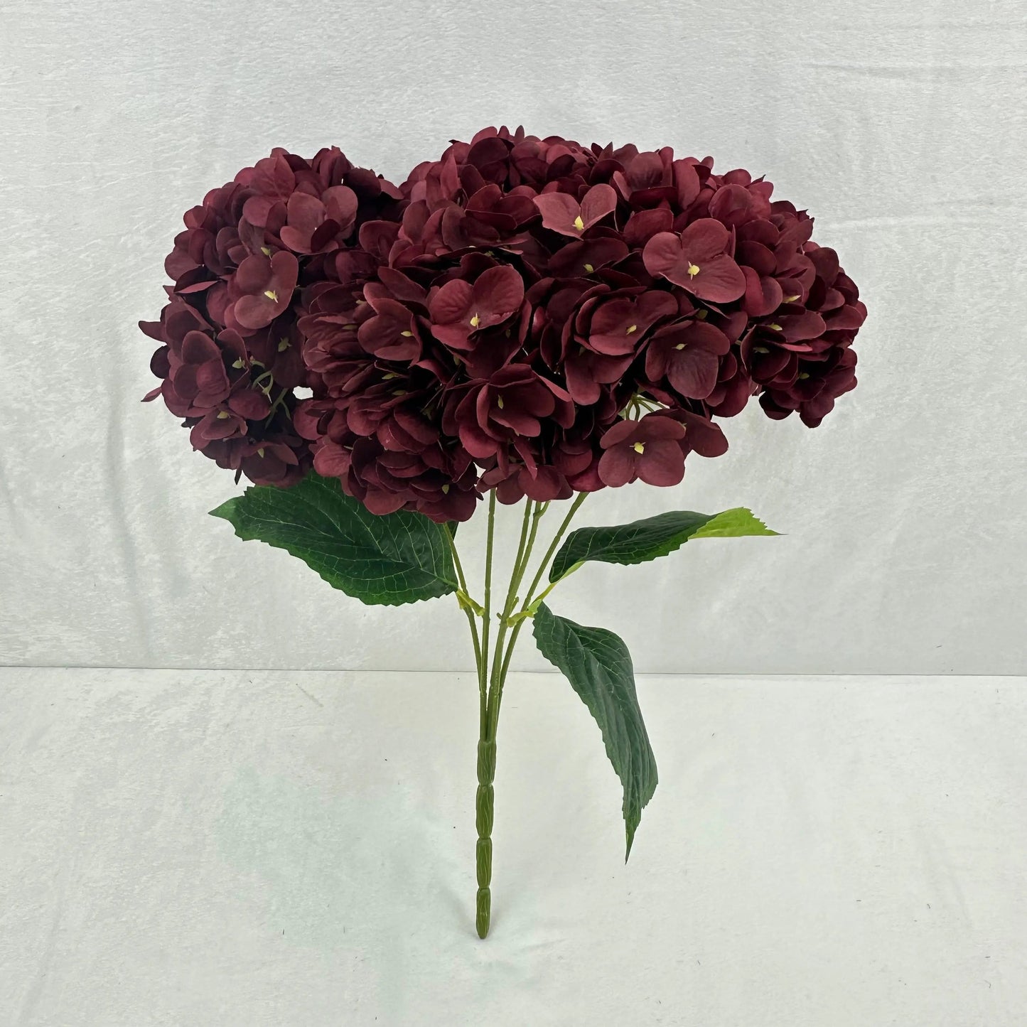 Red Silk Pomegranate Hydrangea Bush - 5 Heads RosesHQ.com
