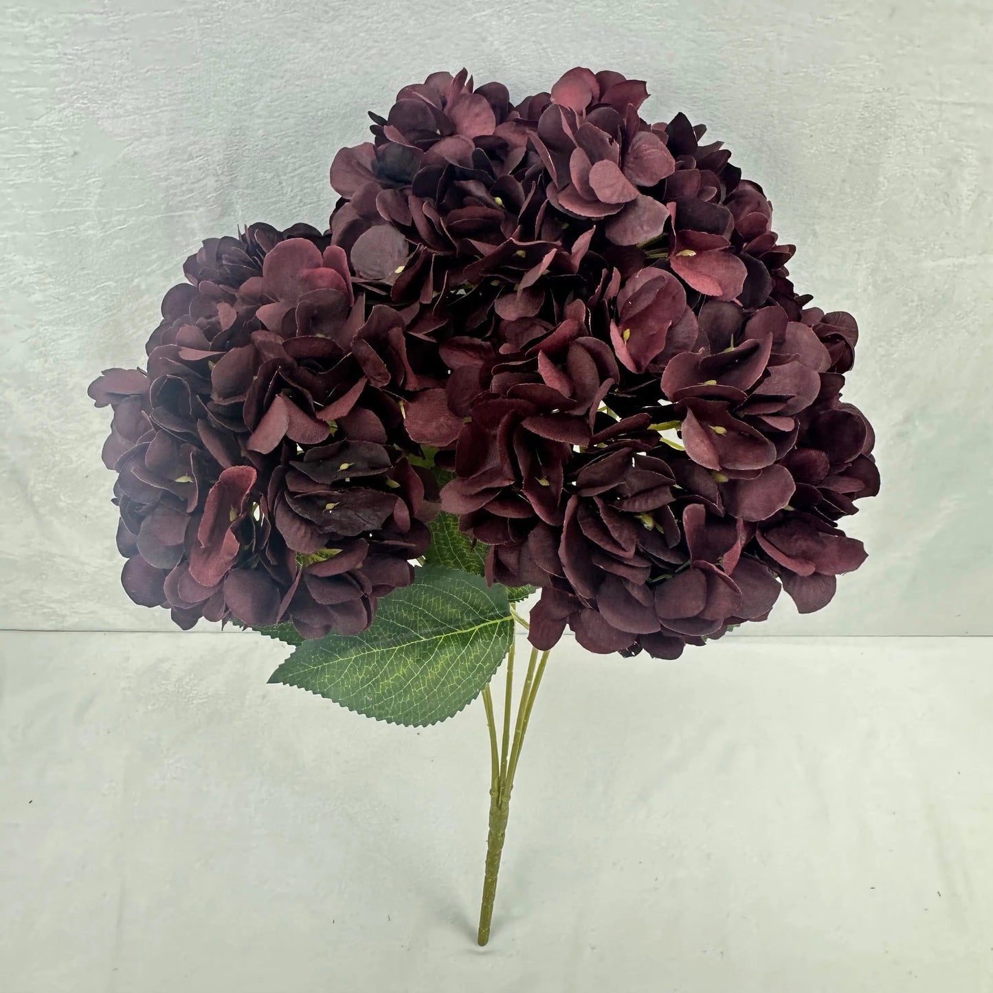 Red Silk French Hydrangea Bush - 5 Heads RosesHQ.com