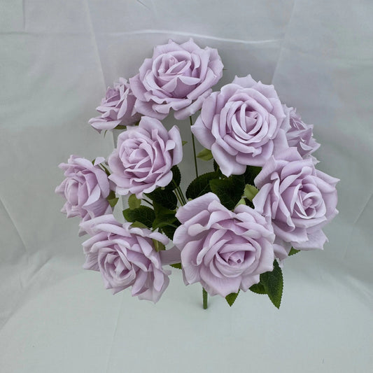 Lilac Silk Fruit Rose Bush - 9 Heads RosesHQ.com