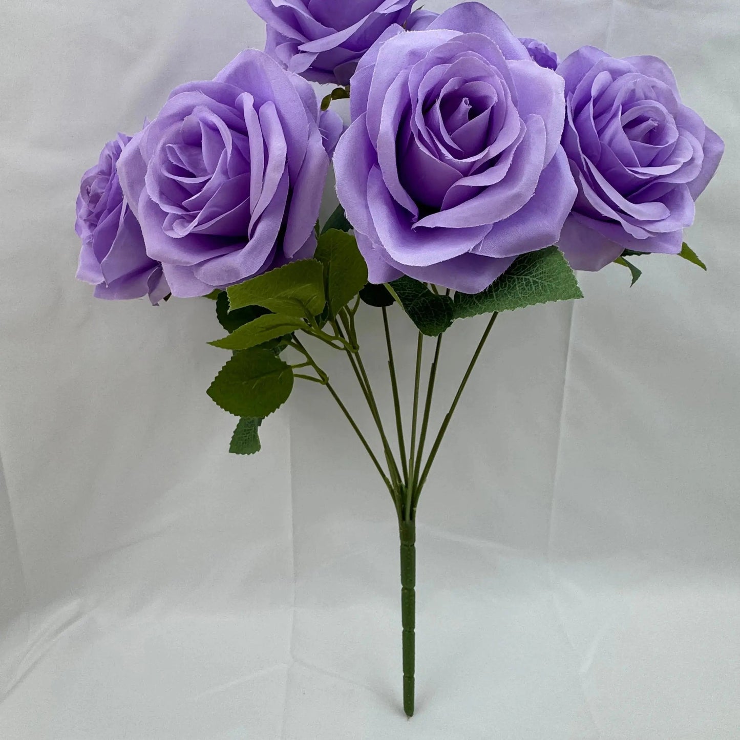 Lilac Silk Happiness Rose Bush - 7 Heads RosesHQ.com