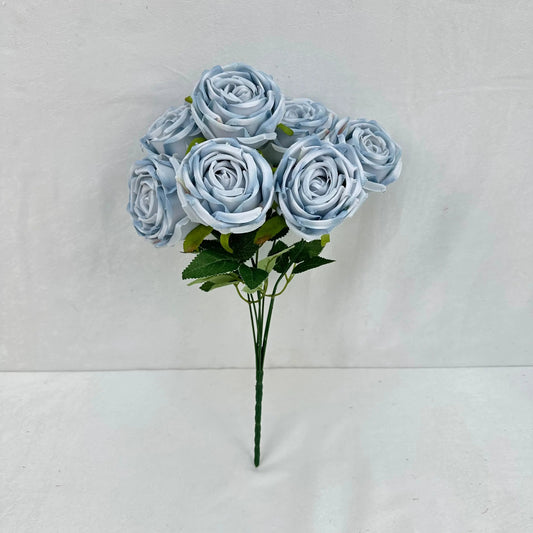 Blue Silk Empress Rose Bush - 7 Heads RosesHQ.com