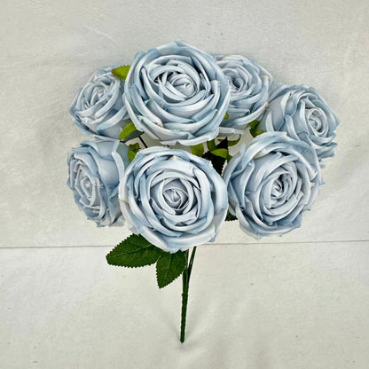 Blue Silk Empress Rose Bush - 7 Heads RosesHQ.com