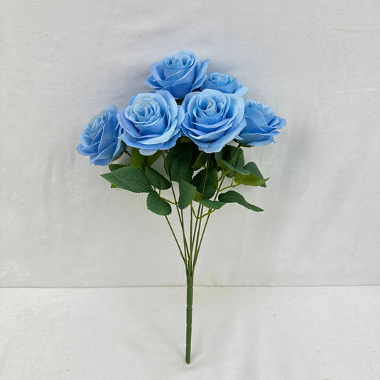 Blue Silk Happiness Rose Bush - 7 Heads RosesHQ.com