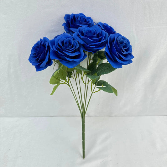 Blue Silk Happiness Rose Bush - 7 Heads RosesHQ.com