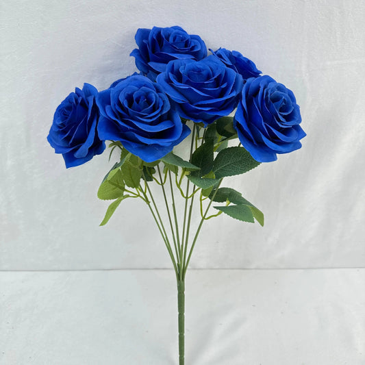 Blue Silk Happiness Rose Bush - 7 Heads RosesHQ.com