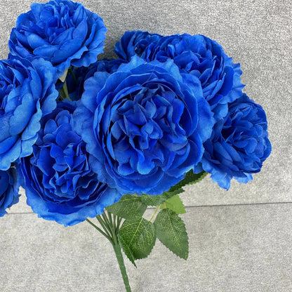 Blue Silk Lucky Ranunculus Bush - 12 Heads RosesHQ.com