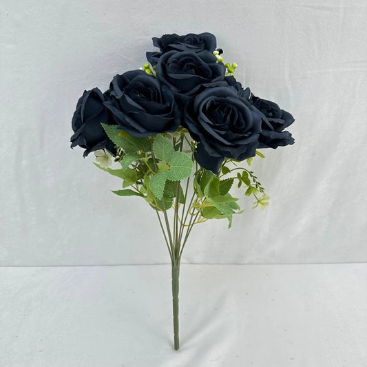Blue Silk Acacia Rose Bush - 10 Heads RosesHQ.com
