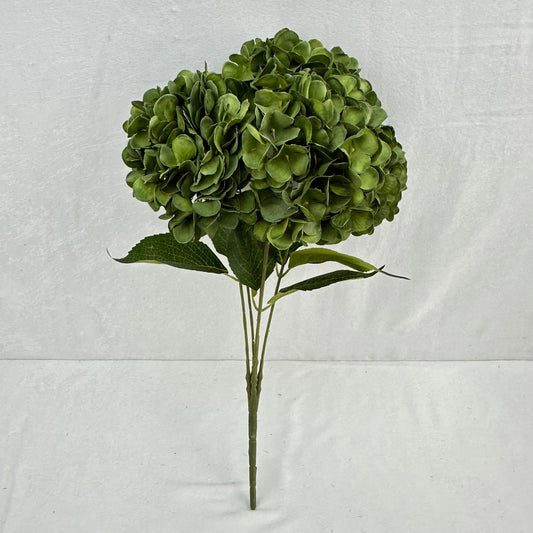 Green Silk French Hydrangea Bush - 5 Heads RosesHQ.com