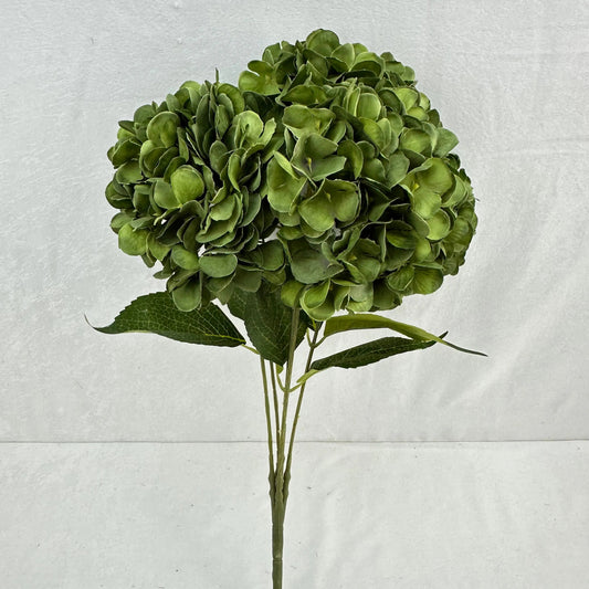 Green Silk French Hydrangea Bush - 5 Heads RosesHQ.com