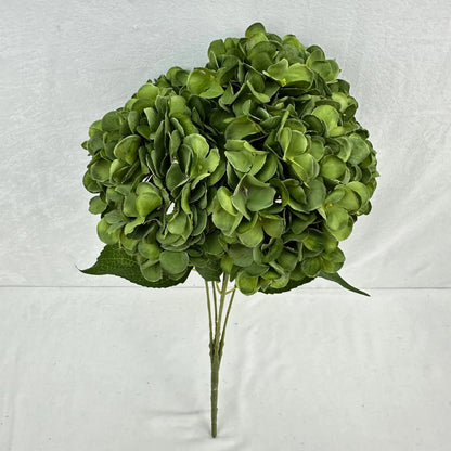 Green Silk French Hydrangea Bush - 5 Heads RosesHQ.com