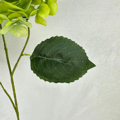 Green Silk Pagoda Hydrangea Spray - 3 Heads RosesHQ.com