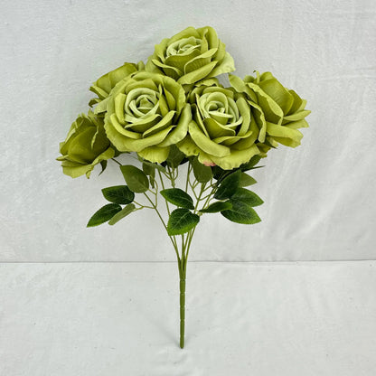 Green Silk Star Moon Rose Bush - 7 Heads RosesHQ.com