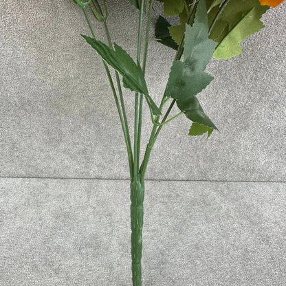 Orange Silk Marigold Bunch - 6 Heads RosesHQ.com