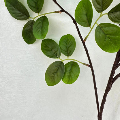 Green Silk Crape Myrtle Leaf Branch RosesHQ.com