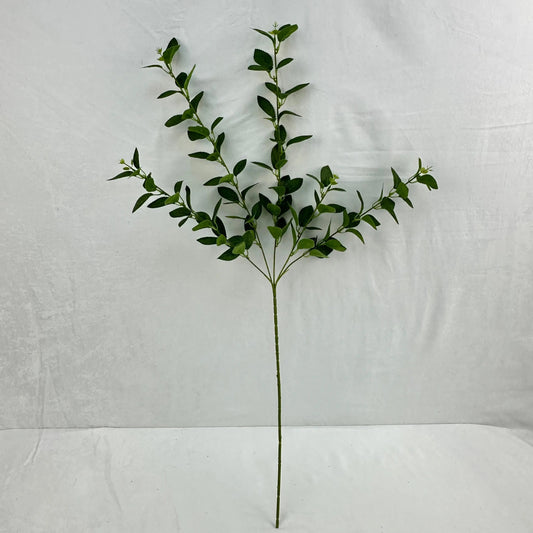 Green Silk Osmanthus Leaf 5 Branch RosesHQ.com