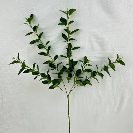 Green Silk Osmanthus Leaf 5 Branch RosesHQ.com