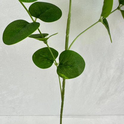 Green Silk Money Leaf 3 Branch RosesHQ.com