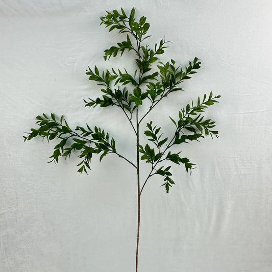Green Silk Hanging Willow Leaf Branch RosesHQ.com