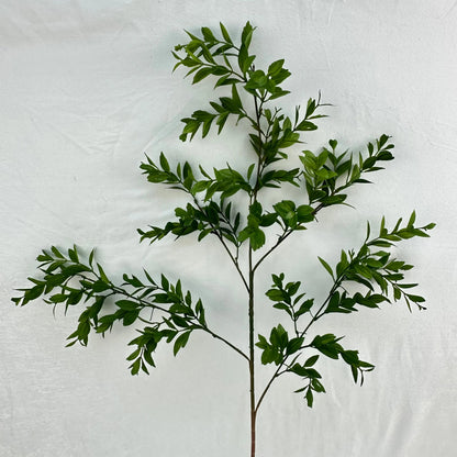 Green Silk Hanging Willow Leaf Branch RosesHQ.com
