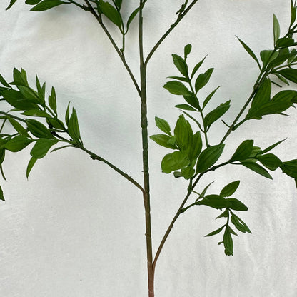 Green Silk Hanging Willow Leaf Branch RosesHQ.com