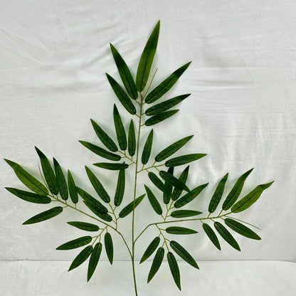 Green Silk Rubber Bamboo Leaf 12 Pack RosesHQ.com