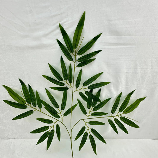 Green Silk Rubber Bamboo Leaf 12 Pack RosesHQ.com