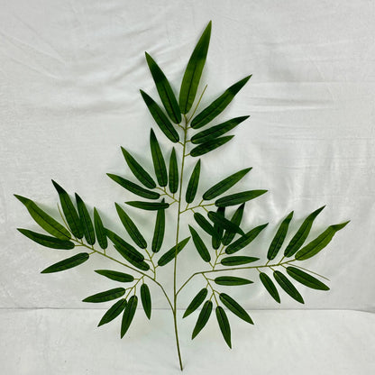 Green Silk Rubber Bamboo Leaf 12 Pack RosesHQ.com