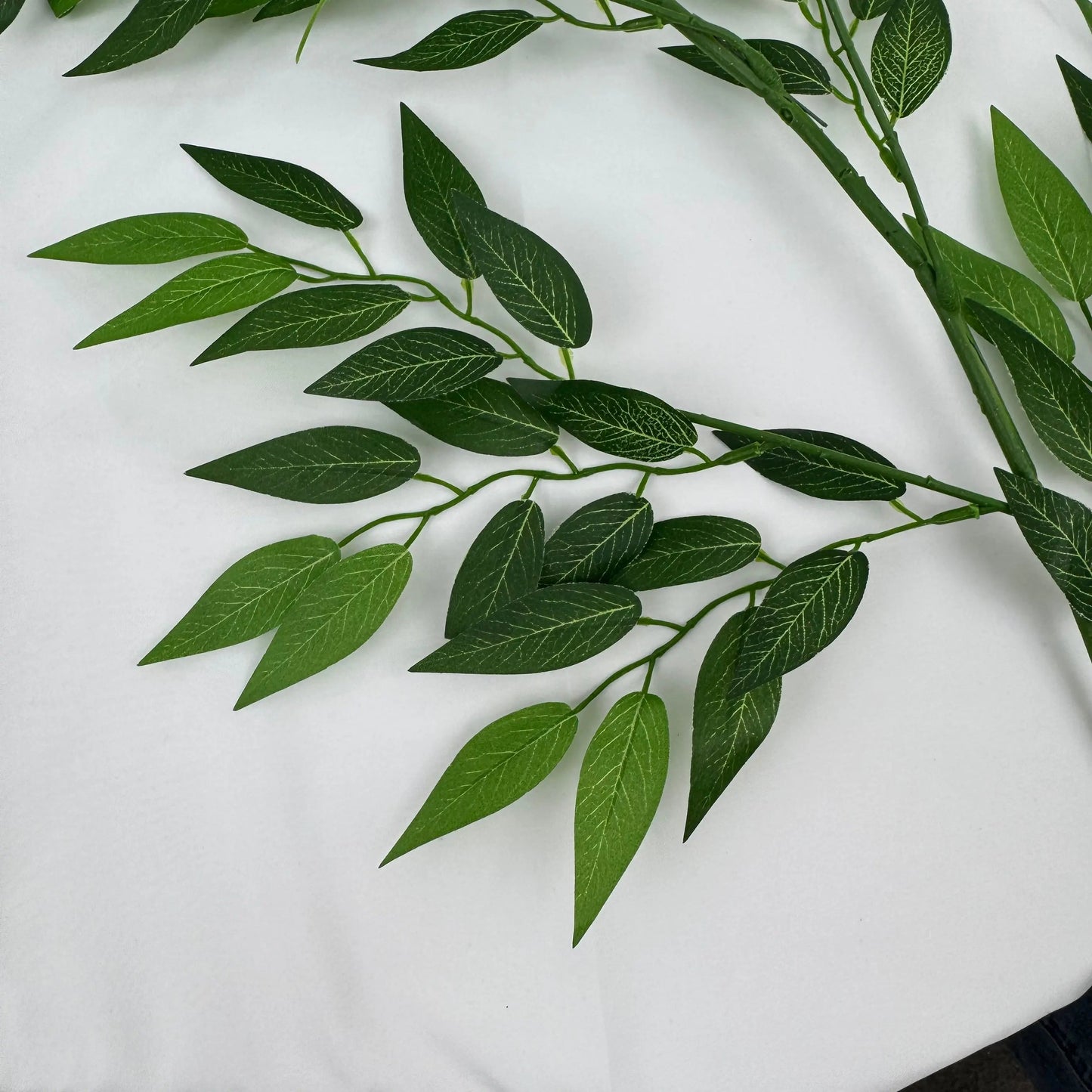 Green Silk Bamboo Leaf Branch 1.7m RosesHQ.com