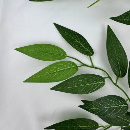 Green Silk Bamboo Leaf Branch 1.7m RosesHQ.com
