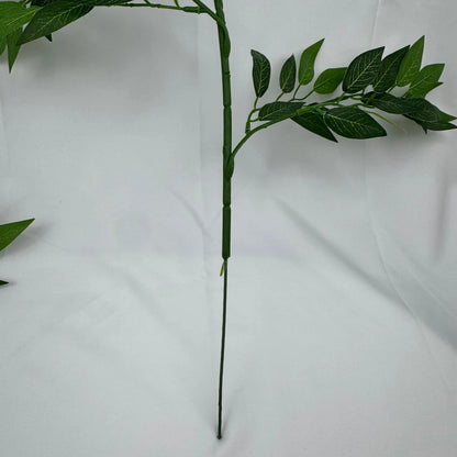 Green Silk Bamboo Leaf Branch 1.7m RosesHQ.com