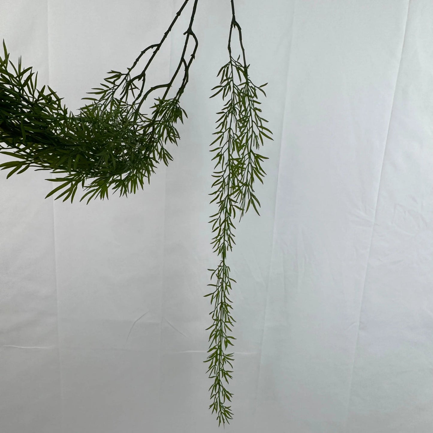 Green Silk Hanging Vanilla Branch RosesHQ.com