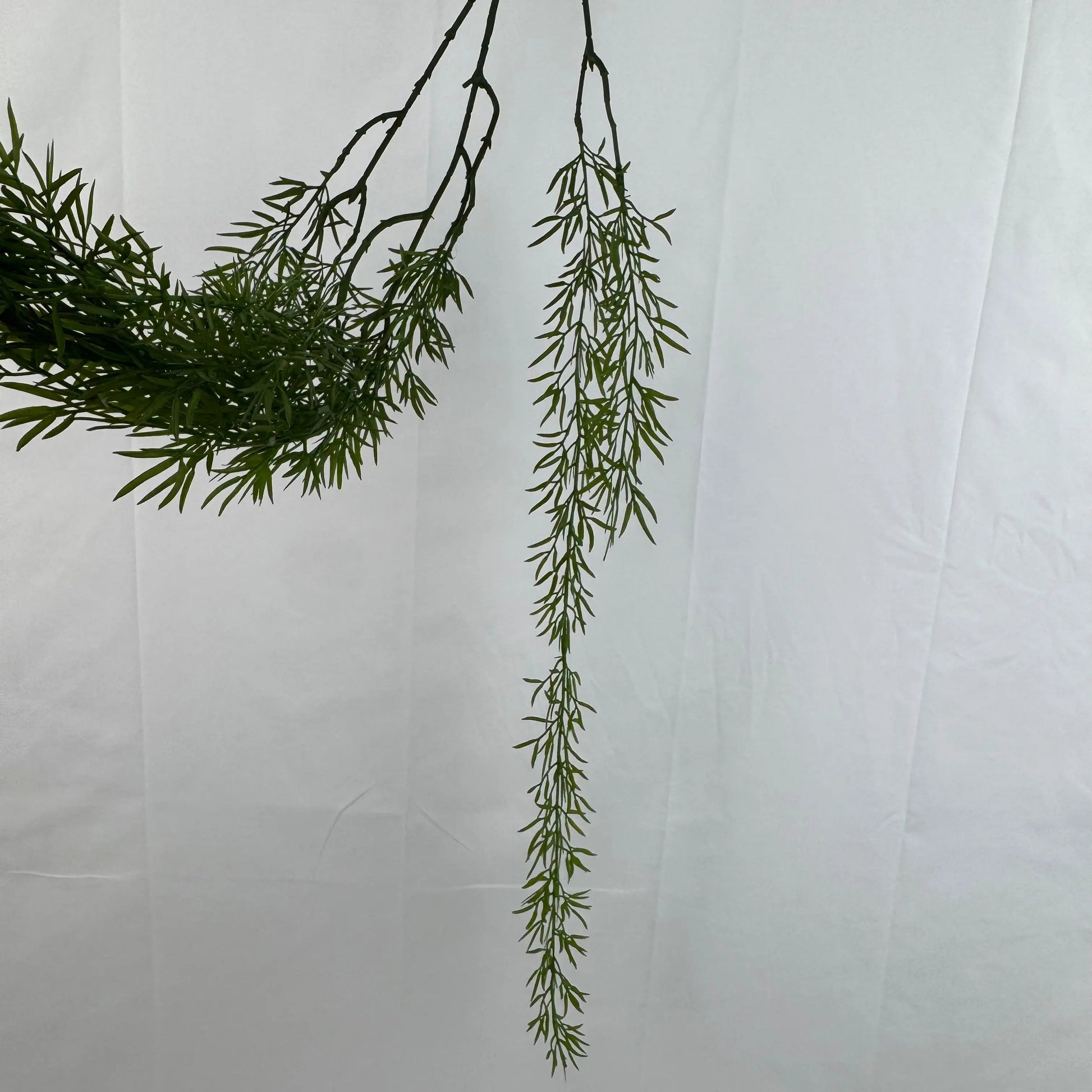 Green Silk Hanging Vanilla Branch RosesHQ.com