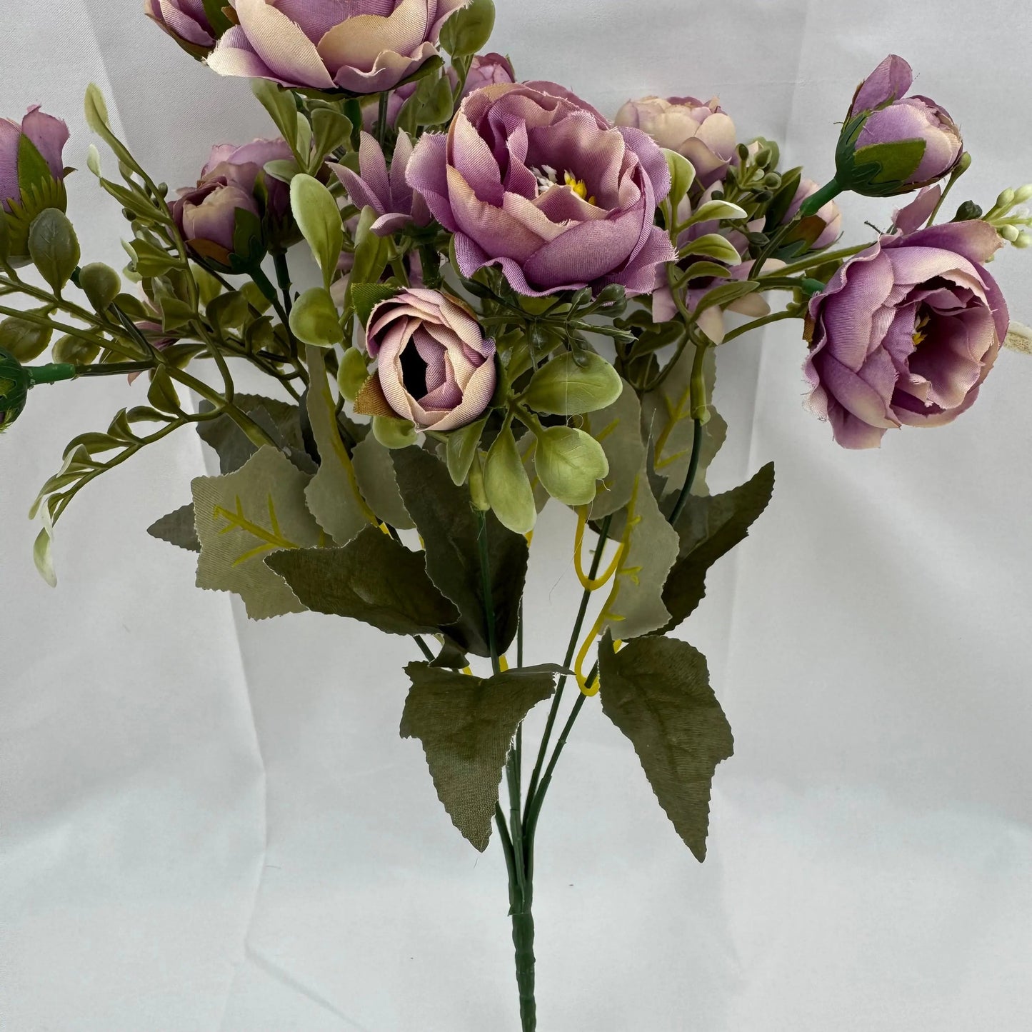 Lavender Silk Peony Bush - 7 Heads RosesHQ.com