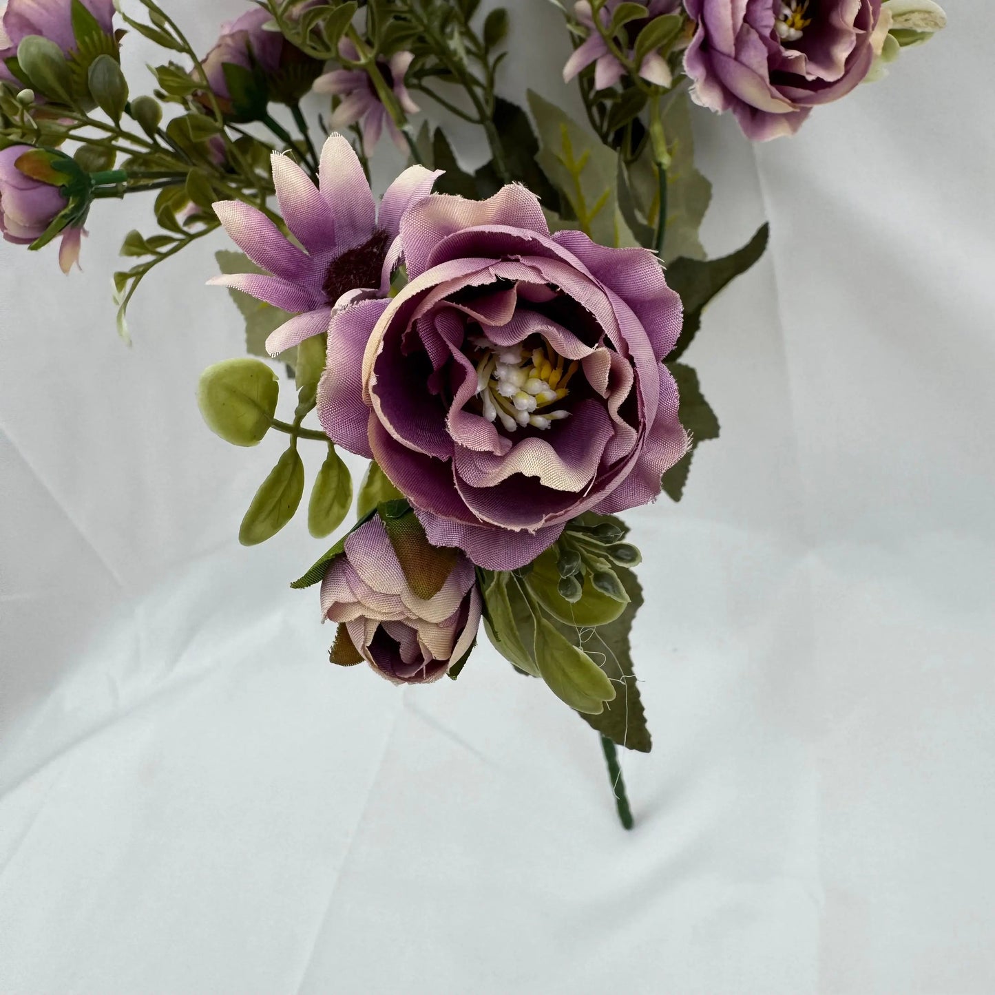 Lavender Silk Peony Bush - 7 Heads RosesHQ.com