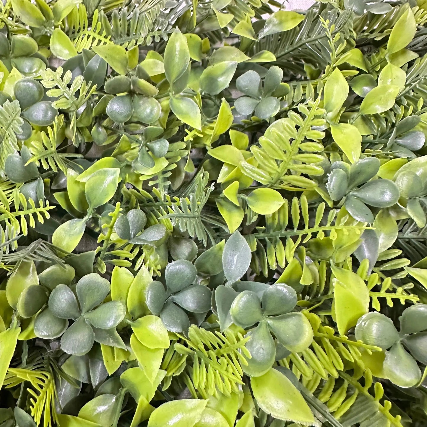 Mixed Green Artificial Grass Wall Panel 3-Style 40x60cm RosesHQ.com