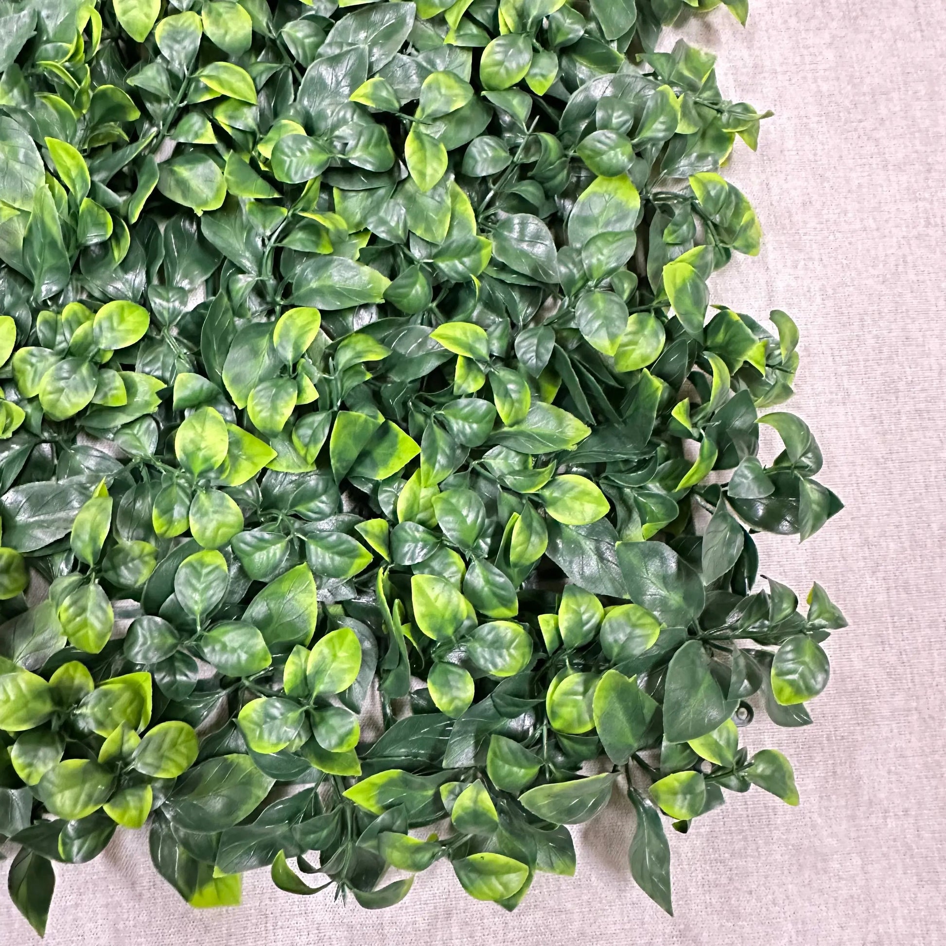 Artificial Apple Leaf Wall Panel Green 50x50cm RosesHQ.com