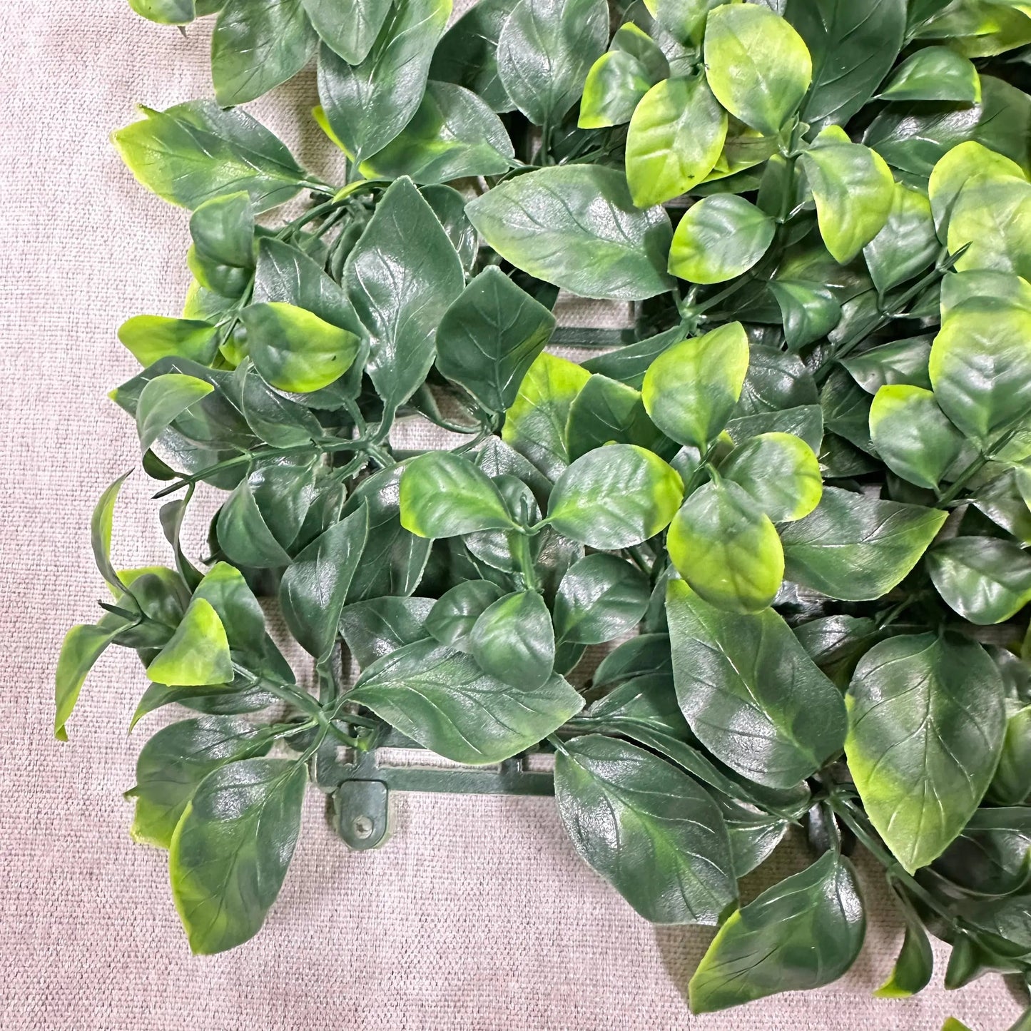 Artificial Apple Leaf Wall Panel Green 50x50cm RosesHQ.com