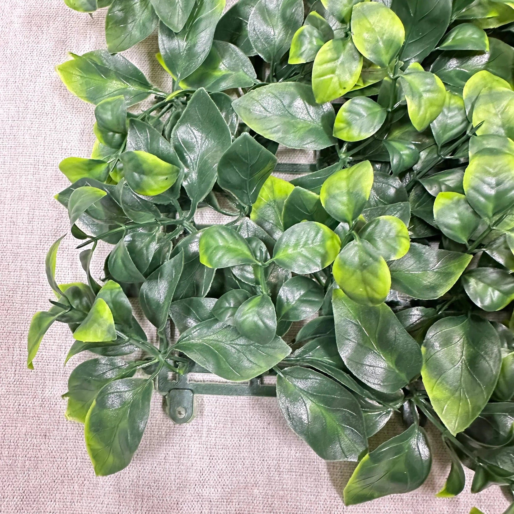 Artificial Apple Leaf Wall Panel Green 50x50cm RosesHQ.com