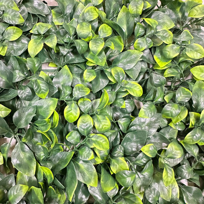 Artificial Apple Leaf Wall Panel Green 50x50cm RosesHQ.com