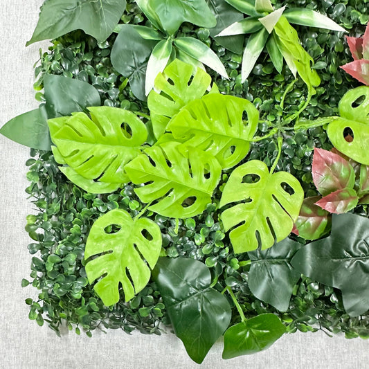 Rustic Milan Artificial Greenery Wall Panel No.9 40x60cm RosesHQ.com