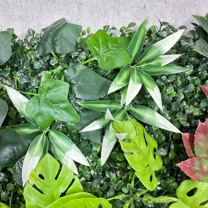 Rustic Milan Artificial Greenery Wall Panel No.9 40x60cm RosesHQ.com