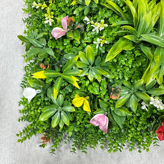 Artificial Eucalyptus Greenery Wall Panel 50x50cm RosesHQ.com