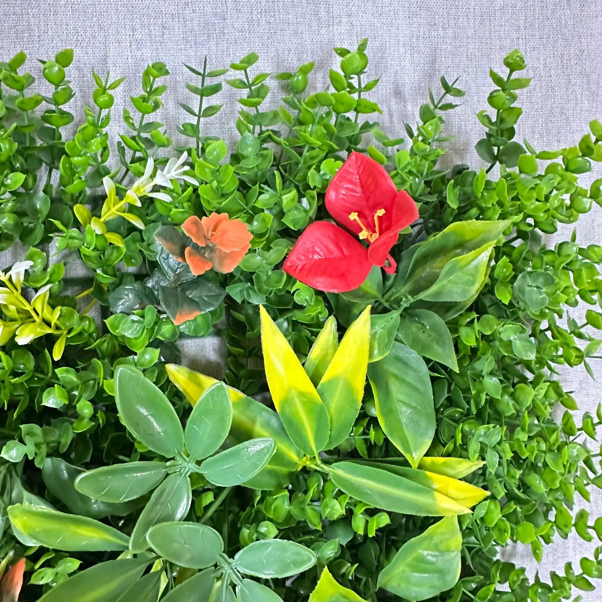 Artificial Eucalyptus Greenery Wall Panel 50x50cm RosesHQ.com