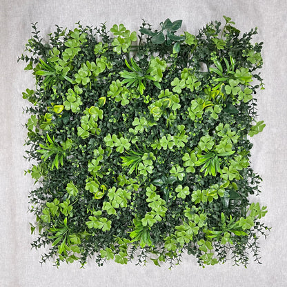Artificial Lotus Leaf Green Wall Panel 50x50cm RosesHQ.com