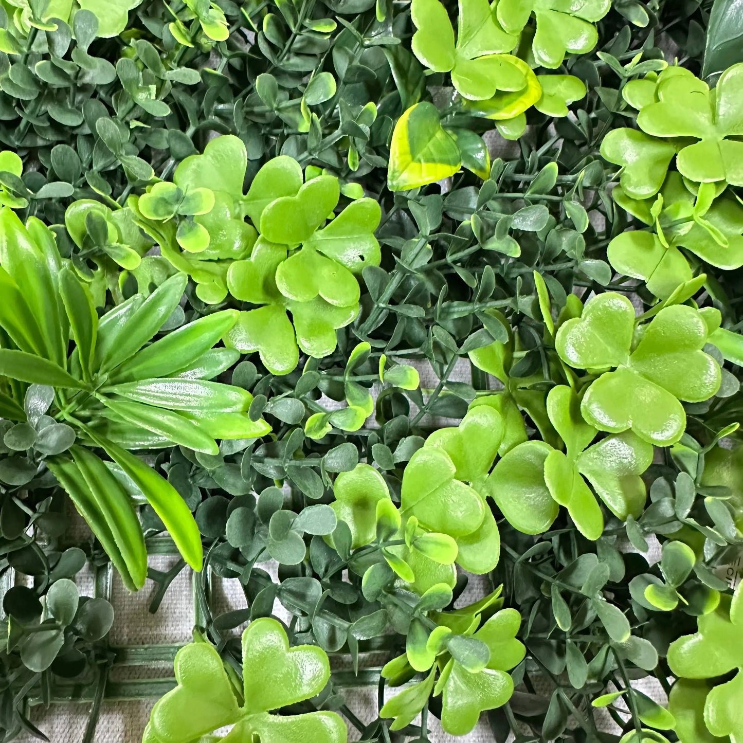 Artificial Lotus Leaf Green Wall Panel 50x50cm RosesHQ.com
