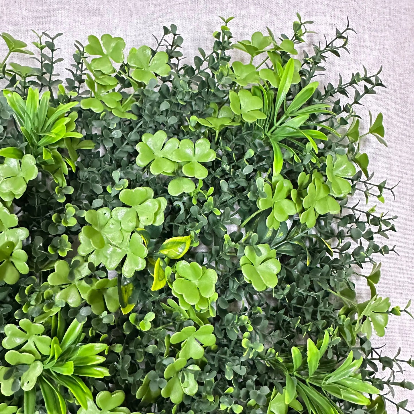 Artificial Lotus Leaf Green Wall Panel 50x50cm RosesHQ.com