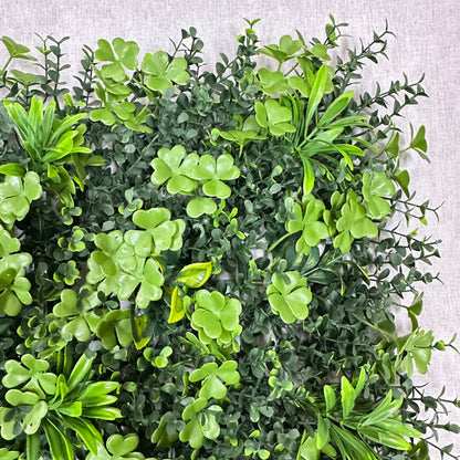 Artificial Lotus Leaf Green Wall Panel 50x50cm RosesHQ.com